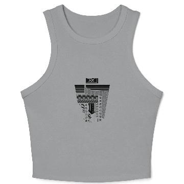 Discover Cyber modern Crop Tank Top
