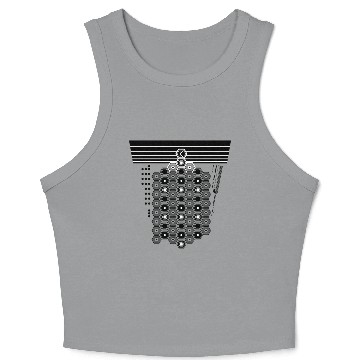 Discover Cyber modern Crop Tank Top