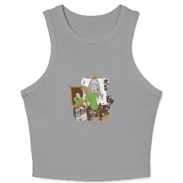 Discover Shaggy the Killer punk Crop Tank Top