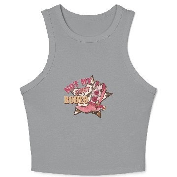Discover Not My First Rodeo Crop Tank Top