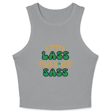 Discover Little Patricks Day Sublimation Crop Tank Top