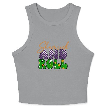 Discover ShamrockPatricks Day Sublimation Crop Tank Top