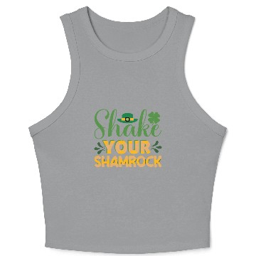 Discover shake your shamrock Crop Tank Top