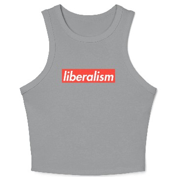 Discover Liberalism Capitalism Politics Gift Crop Tank Top