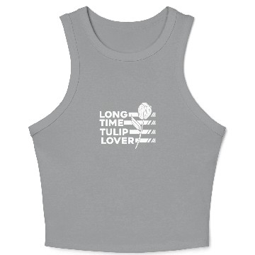 Discover Tulip Gardening Tulips Crop Tank Top
