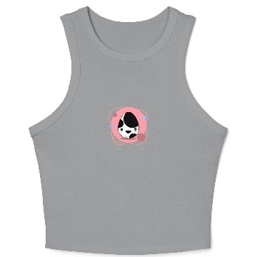 Discover Easter Egg Sunday Crop Tank Top