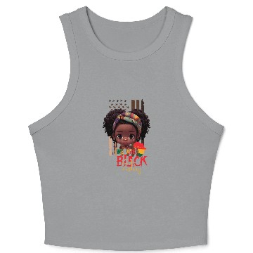 Discover BLACK HISTORY MONTH Crop Tank Top