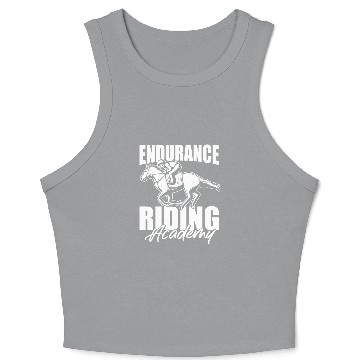 Discover Horse Riding Academy Endurance Riding Crop Tank Top