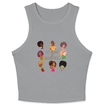 Discover My Black Is Beautiful Crop Tank Top