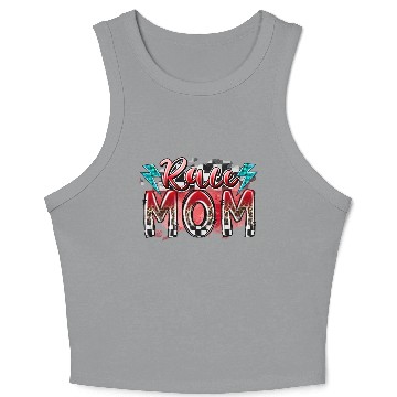 Discover Race Mom Crop Tank Top