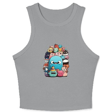 Discover my imaginary friends Crop Tank Top
