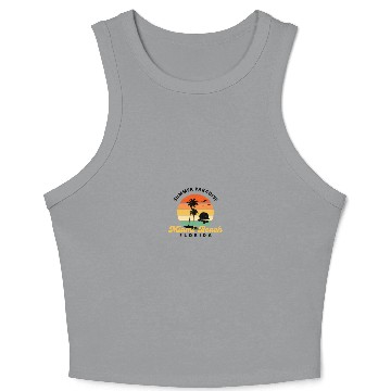Discover summer design Crop Tank Top