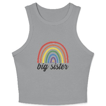 Discover Toddler Big Sister Crop Tank Top