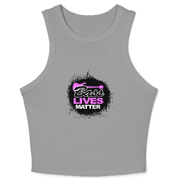 Discover BASS LIVES MATTER Crop Tank Top