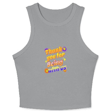 Discover Thank you removebg preview 1 Crop Tank Top