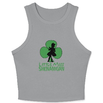 Discover little miss shenanigans Crop Tank Top