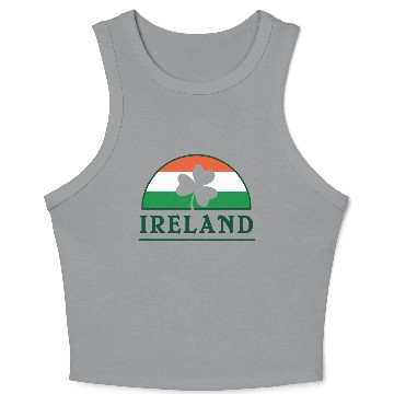 Discover Ireland Irish Crop Tank Top