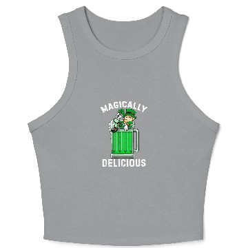 Discover Magically Delicious idea St Patricks Day Drinking Crop Tank Top