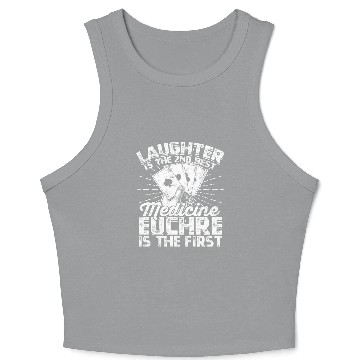 Discover Card Game Games Playing Card Poker Euchre Crop Tank Top