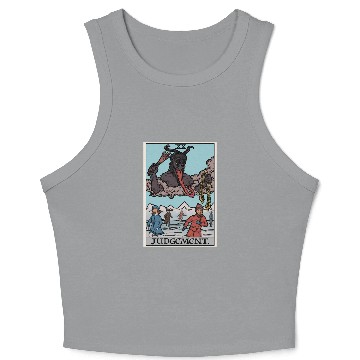 Discover Judgement by Krampus Crop Tank Top