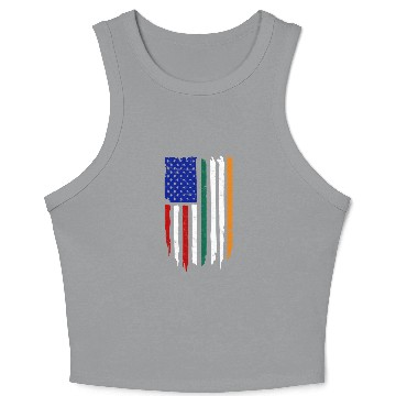 Discover US Immigrant Indigenous USA Immigrants america Crop Tank Top