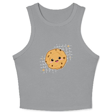 Discover kawaii cookie Crop Tank Top