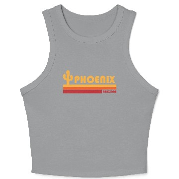 Discover Retro Phoenix Arizonna Crop Tank Top