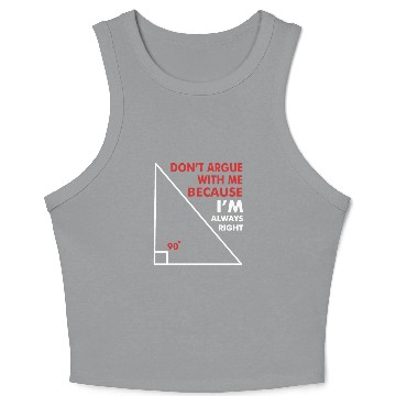 Discover mathematics mathematician math teacher functions Crop Tank Top