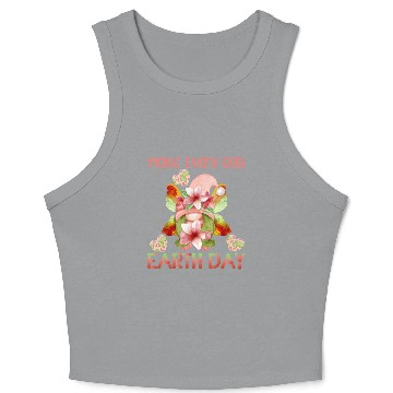 Discover Make Everyday Earth Day - Butterfly Gnome Crop Tank Top