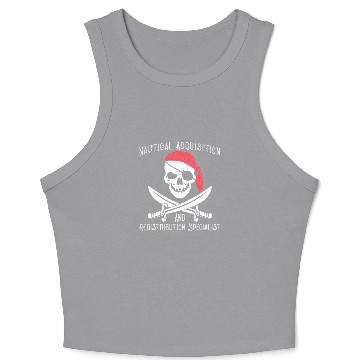Discover Pirate Acquisition And Redistribution Specialist Crop Tank Top