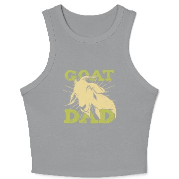 Discover Goat Dad Farming Farmer Gift Crop Tank Top