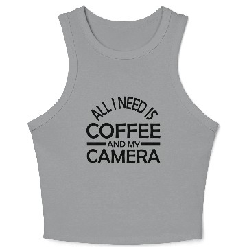 Discover Funny Camera photography quote gift Crop Tank Top