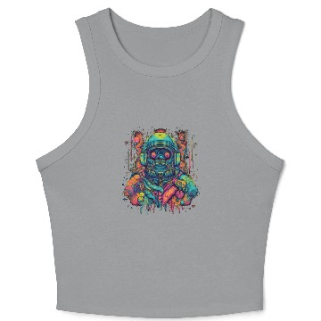 Discover Ape-stronaut Crop Tank Top