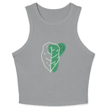 Discover Hidden Frog Crop Tank Top
