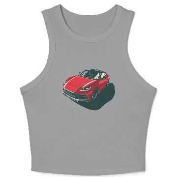 Discover Japanese Car 86 Crop Tank Top