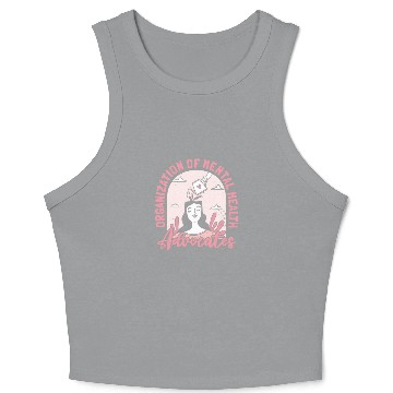 Discover Psychology Psychologist Advocate Crop Tank Top
