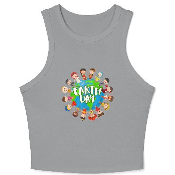 Discover Earth Day 2023 Crop Tank Top