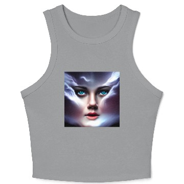 Discover Face in the storm Crop Tank Top