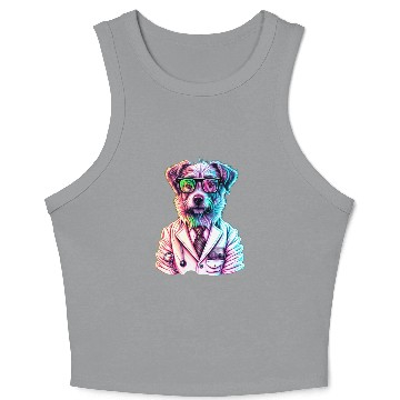 Discover Dog doctor Crop Tank Top
