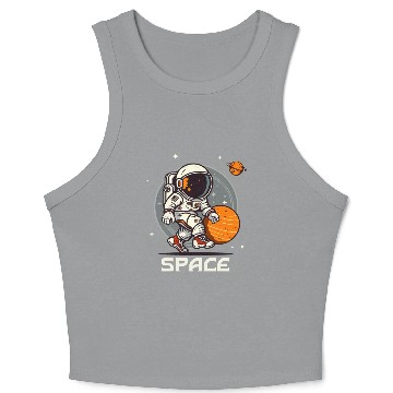 Discover Space Crop Tank Top