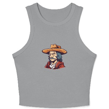 Discover Columbus Day 1492 Crop Tank Top