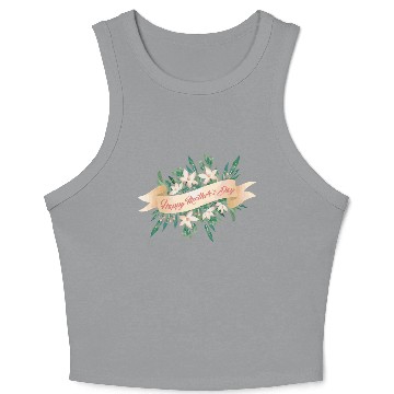 Discover Happy Mother's Day Crop Tank Top