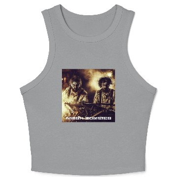 Discover AMISH ZOMBIES #1 Crop Tank Top