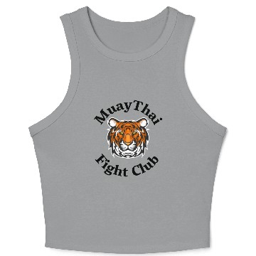 Discover Muay Thai Fight Club Crop Tank Top