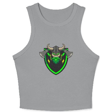 Discover Y King Gaming logo Crop Tank Top