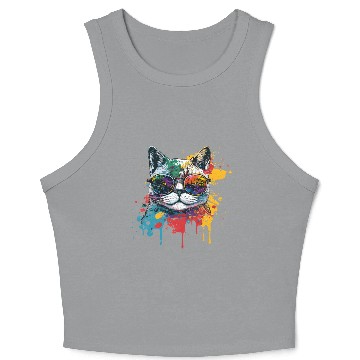 Discover Cool AM I Crop Tank Top