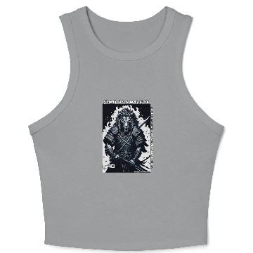 Discover The Samurai Warrior Crop Tank Top