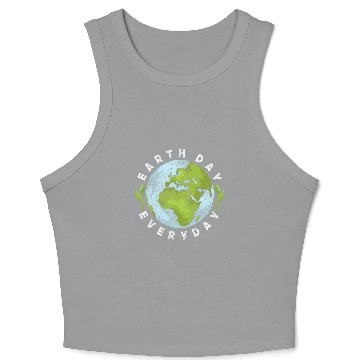 Discover Earth Day Everyday Earth Day Crop Tank Top