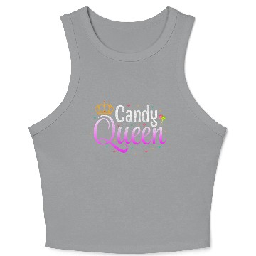 Discover Dessert Tasty Cookie Indulgence Crop Tank Top