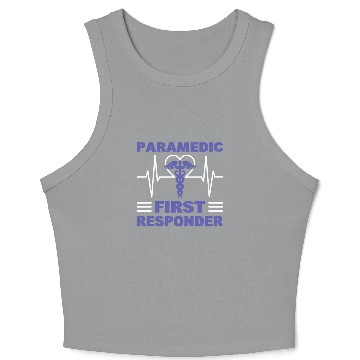 Discover Paramedic Emergency Medical Assistant Crop Tank Top